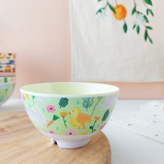 rice 插畫餐碗, Easter Green款, 1入