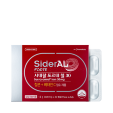 그린스토어 시데랄 포르테 철 30, 1개, 15g