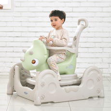 반디토이 트리케라 듀얼세이프 공룡 번지카, 파스텔그린, 1개