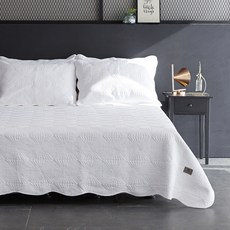 HELLENSTEIN Riena 棉質床罩, 白色