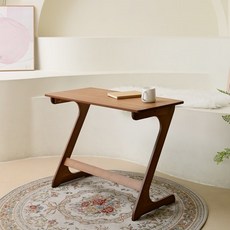 ICONIC HOUSE Plain 木桌 800, 胡桃木色