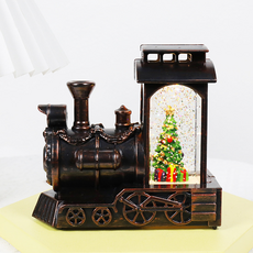 Labobia 聖誕火車站感性室內裝飾照明雪花球, 類型 2