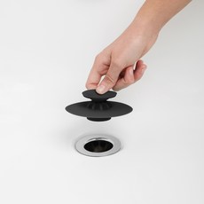 움브라 FLEX 욕실배수구 헤어캐쳐, 블랙