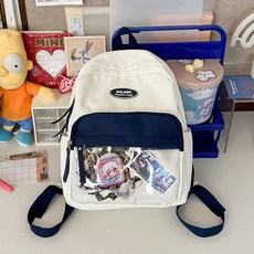 연이랜드 PVC포켓 포인트 백팩