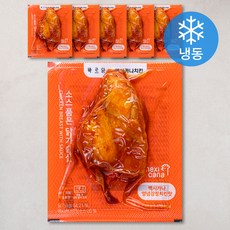바르닭 멕시카나 소스품은 닭가슴살 양념강정치킨맛 (냉동), 100g, 1개입, 6개