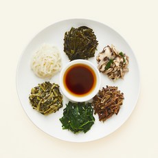 정미경키친 저당비빔밥용 산채나물비빔 7종 세트 190g, 1세트