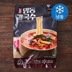 명동 얼큰 칼국수 2인분 (냉동), 570g, 1개