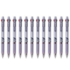 Lineplus M-LINE 3 3色原子筆 1.0mm, 深紫色, 12個