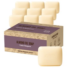 Natural Beauty 木槿杏仁油香皂 黑醋栗&香檸檬款, 90g, 10個