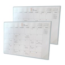 2021年桌上墊日曆 2入, 灰色的