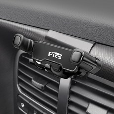 Fics Bongo 3 車用手機支架 +固定座套組, 1套, 黑色