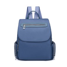 JH Company 迷你口袋設計後背包, 藍色