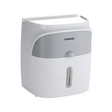 Primd& 摩登家居浴室面紙盒 H_RD_9, 灰色, 1個