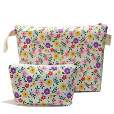 SEMOMS 尿布包+防水收納包, 野花款