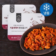 호텔마리네이드 치폴레페퍼 한돈 불고기 (냉동), 500g, 2개