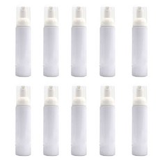 旅行用泡沫潔面泡沫瓶 100ml, 10個, 單色