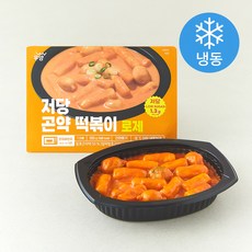 우양 저당 곤약 떡볶이 로제 (냉동), 300g, 1개