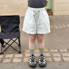 Starbean 女童抽繩鬆緊帶彩色短褲
