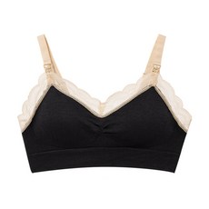 孕婦蕾絲滾邊哺乳內衣