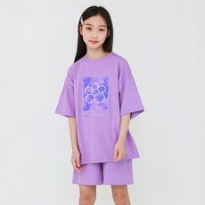 Jenny 女童款 寬鬆版型 圓領 短袖 T恤 JN2039T