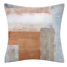 Market A 復古油漆水洗單面枕頭抱枕套