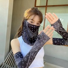 이츠굿텐 페이즐리 쿨토시 양쪽 + 넥워머 세트