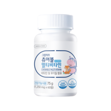 GREEN STORE 綜合維他命咀嚼錠, 1罐, 60顆