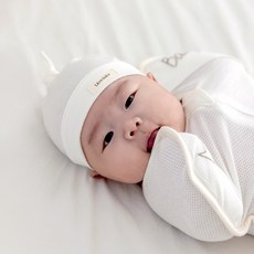 리뗀클로르 신생아용 수피마 꼭지모자