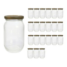 透明多用途玻璃果醬罐, 22個
