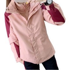 女款雙色戶外防風外套 KR 166