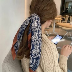 아펙토 페이즐리 쁘띠 사각 스카프