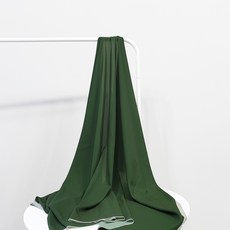 나비손길 두툼한 컬러 쉬폰 원단, 40포레스트그린, 1개