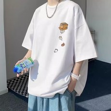 제이티엘 남성용 트렌디 패션 캐주얼 반팔 티셔츠