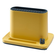 리씨상점 주방 다목적 식기 거치대, 옐로우, 1개