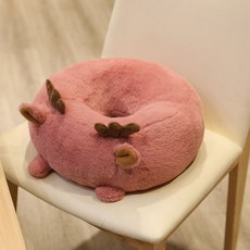 에나수 도넛 원형 방석, 사슴, 1개