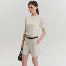 lookast 女款Keil圓領修身針織上衣