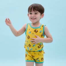 Dailylike 男童款背心上下套裝