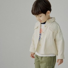 아동용 케쥬얼 오버핏 루즈 남방