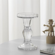 꼬까 크리스탈 티라이트 캔들 홀더 L 14 x 8.5 cm