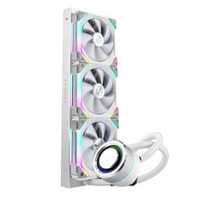 LIAN LI GALAHAD AIO 360 RGB CPU一體式水冷散熱器 SL120 白色, SL120 AIO 360(白色)