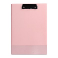 there's A4封套式板夾, 1個, 蜜桃色