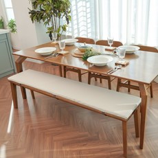 SLEEPSPA 素色乳膠長椅坐墊, 佛朗哥象牙