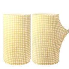 Nature Living 棉花糖彈性萬用罩 2入, 奶油黃, 1個