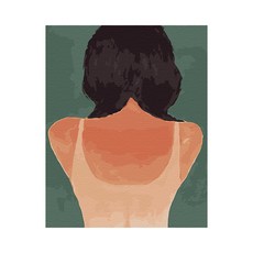 Play about 女式背部 DIY 傑作繪畫套組 40 x 50cm, 混合顏色
