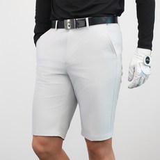 CONFIAR 男士隱藏式鬆緊帶棉混紡彈性短褲 TC1813