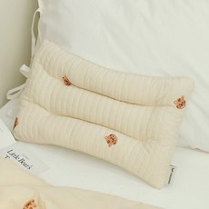 아솜느 순면 100수 아기 자수 베개, 호랑이