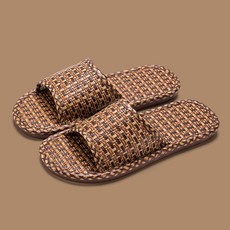 EVER HOUSE Papyrus 涼感室內拖鞋, 深棕色, 1個