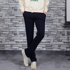 Townclo 男士刷毛高級修身運動褲