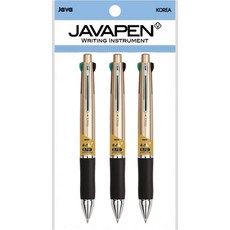 자바펜 제트4+1M 멀티펜 0.7mm, 메탈골드, 3개