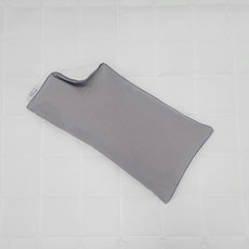 아띠블랑 양면 모달 베개커버 2p + 속통 세트, 화이트 + 그레이, 1세트